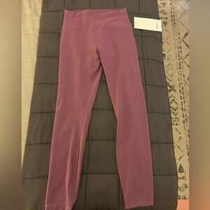 NWT Lululemon Wunder Train HR tight 25” size 6